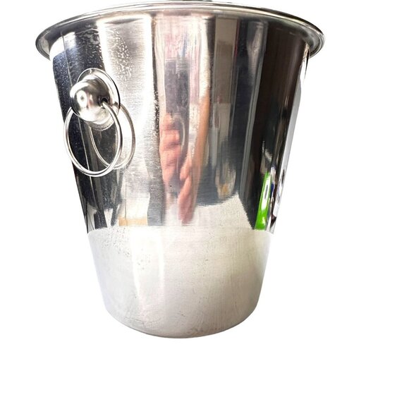 Winco Bottle Cooler Wine Champagne Stainless Steel Party Drink Ice Bucket 4qt - Picture 8 of 9